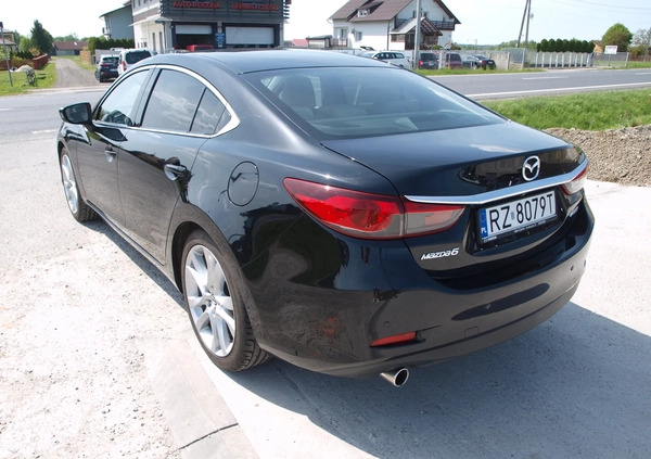 Mazda 6 cena 59900 przebieg: 99981, rok produkcji 2014 z Bytom Odrzański małe 121